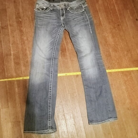 Y2K CHELSEA BOOT CUT JEANS BY VIGOSS - Picture 15 of 15